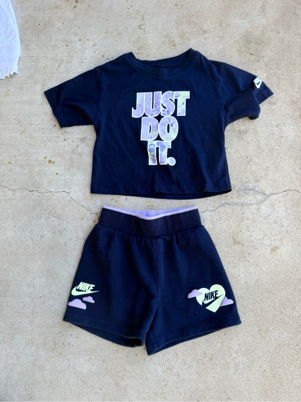 Nike 4 T Navy Set